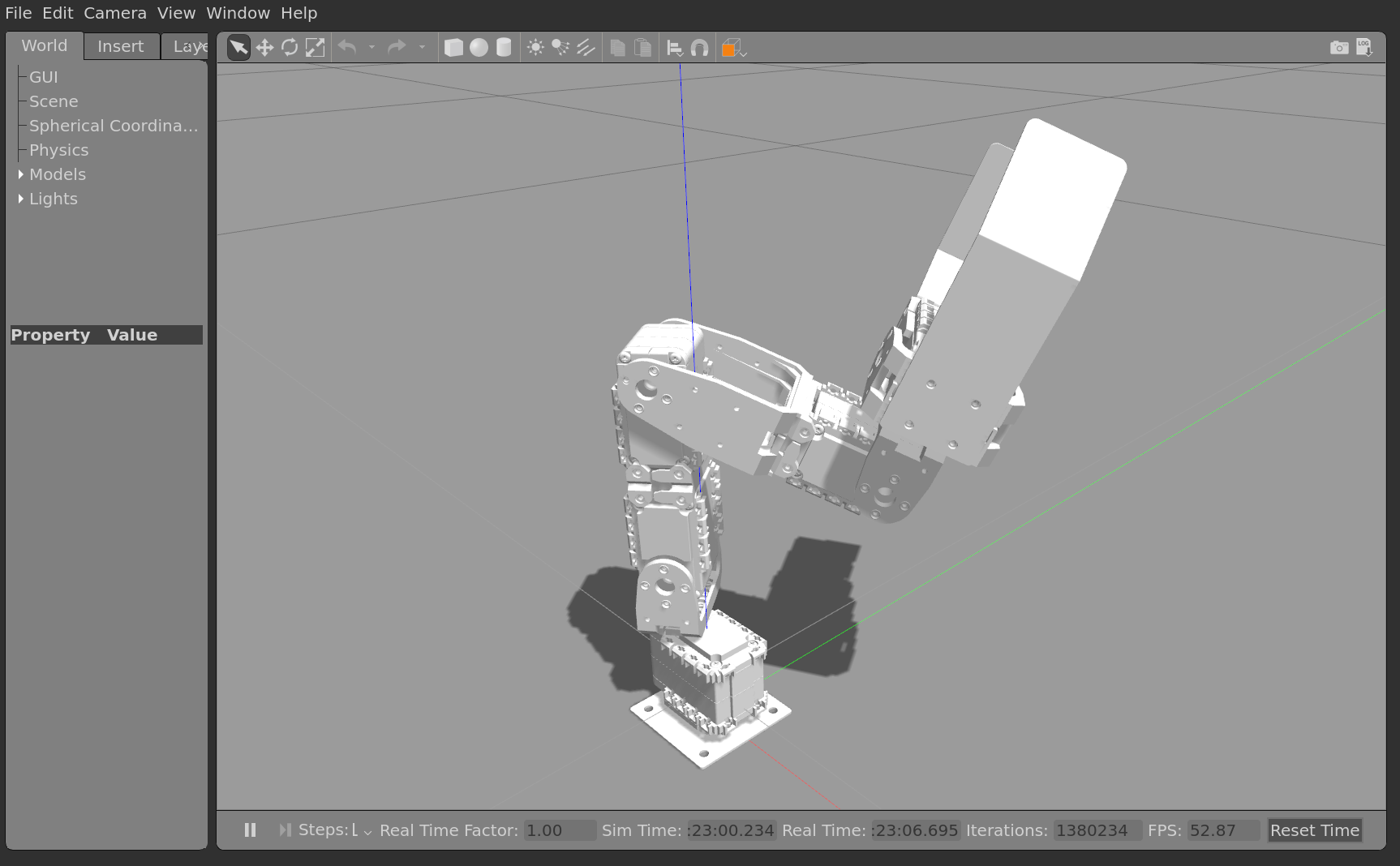 MoveIt! RViz random pose execution in the simulator